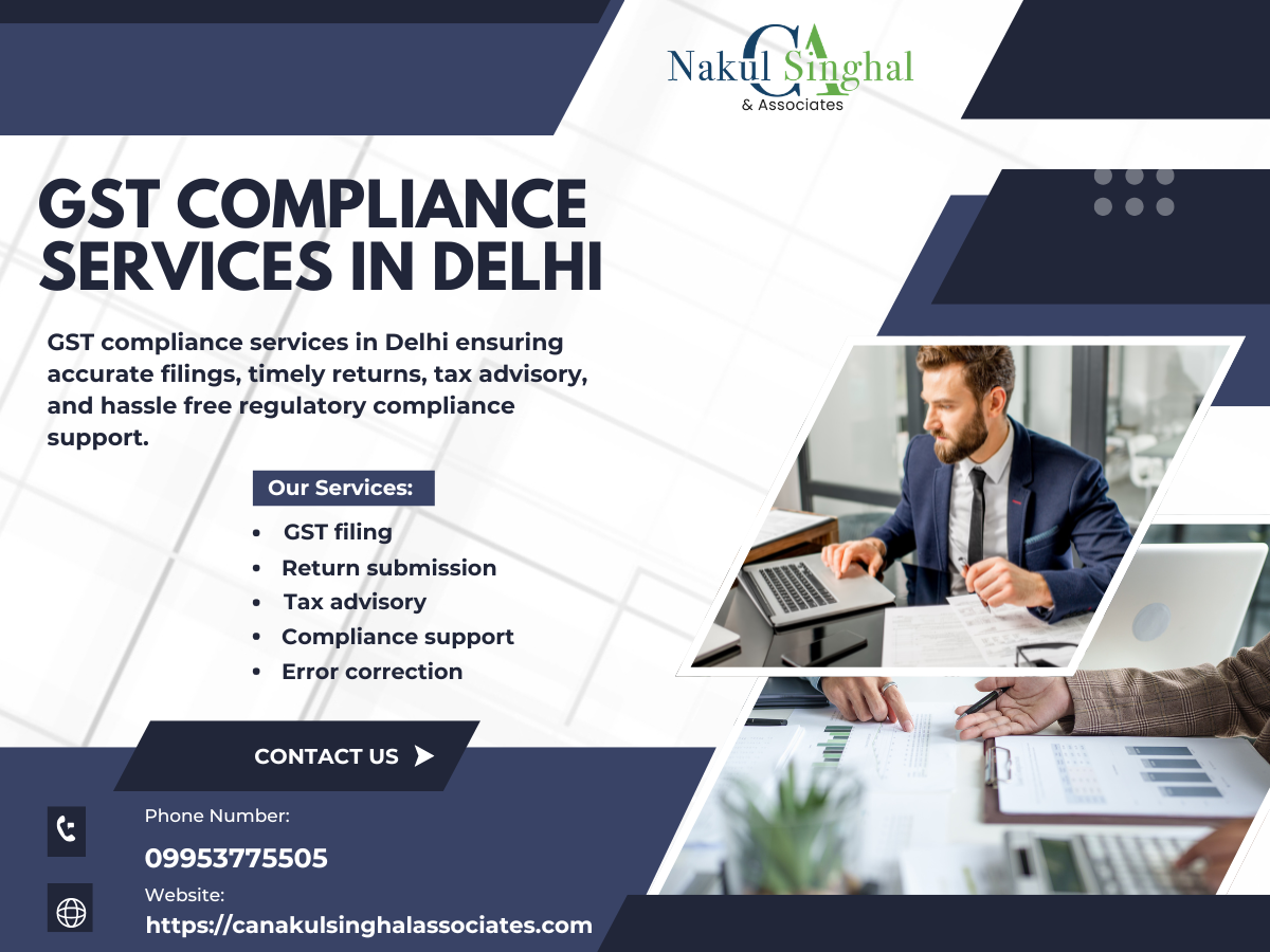 Best GST Compliance Services in Delhi